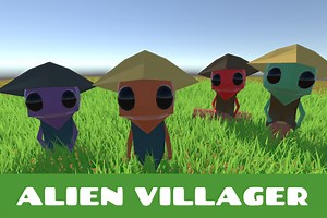 Alien Villager - Unity Asset by saboehnke