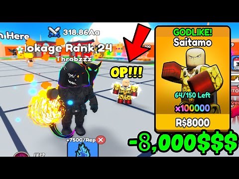 I Spent 8,000$ On This Godlike Pet -Roblox Anime Energy Clash Simulator