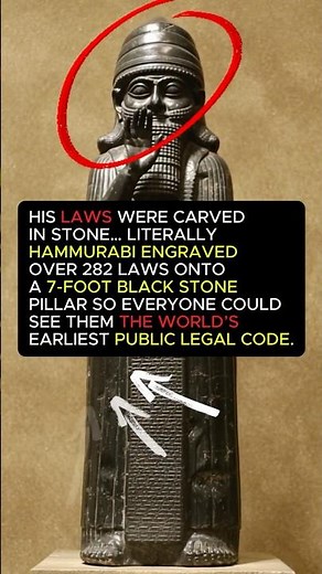 Hammurabi’s Stone Code: Held 282 Laws That Changed the World
