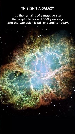 This Isn’t a Galaxy… It’s a Star That Exploded | Crab Nebula Supernova