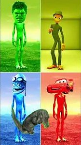 Alien Dance - Dame TU Cosita Megamix - Coffin Dance Song Meme #shorts#viral#trend#aliendance#colors