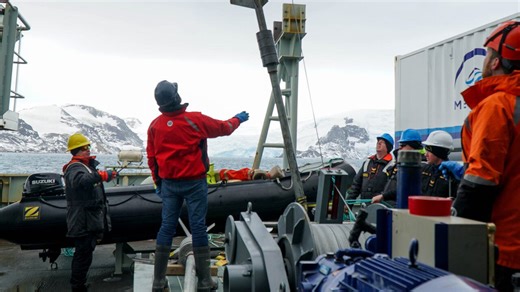What scientists are looking for in Antarctica's water