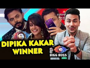Dipika Kakar WINNER OF BIGG BOSS 12 | Sreesanth Runner Up | GRAND FINALE