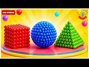 Shapes for Kids, Shape Names, Geometry – Triangle, Square, Circle, Star, Toddlers Videos
