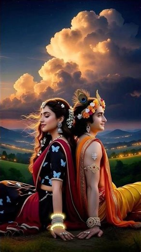 Radhika Tarse Shyam Nahi aaye Badariya Barse Shyam 🙏 #love#song#shortsfeed #youtubeshorts