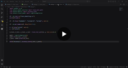 #codsoft #machinelearning #internship #python #datascience | Arthi R