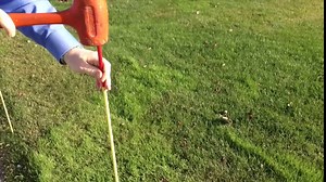 INCOM Manufacturing: Reflective Property Marker, 48", Red/White 12 Pack