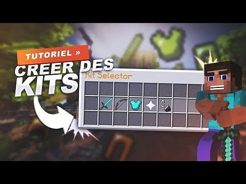 TUTORIEL PLUGIN - Comment créer des kits sur son serveur minecraft