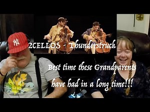 2CELLOS - Thunderstruck WILD RIDE for Grandparents from Tennessee (USA) react - first time reaction