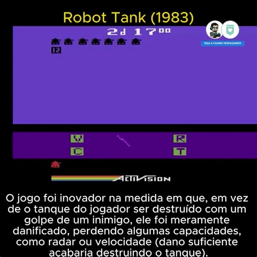Robot Tank - Atari Nostalgia | VespaGames TV