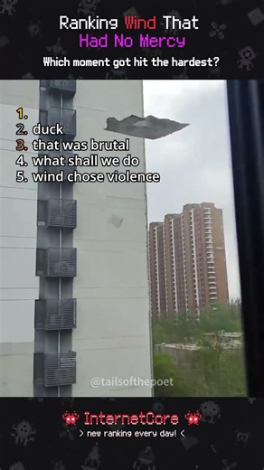 Ranking Wind That Had No Mercy 💨💀 #wind #fails #funny #ranking #shorts #viral #internetcore