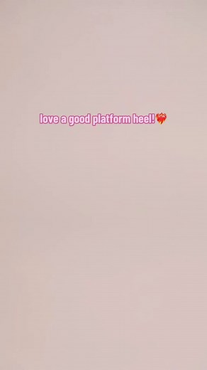 #platform heels are perfect for the babes that don’t like to wear heels!😍 #misslola #platformheels #heelslove #heelstyle #platformlover #fyp #chunkyheels #comfortableheels #loveheels #heelsaddict