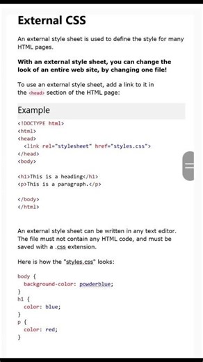 What is CSS and CSS Types | Complete CSS Basics for Beginners #css #html #css #webdevelopment