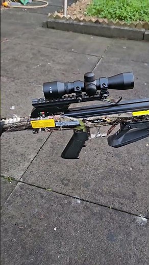 EK Archery Blade+ 175lb 340fps cheap compound crossbow, this setup is under 200 pounds.