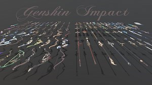 Genshin Impact Arsenal - Download Free 3D model by The WarVet (@TheWarVet)