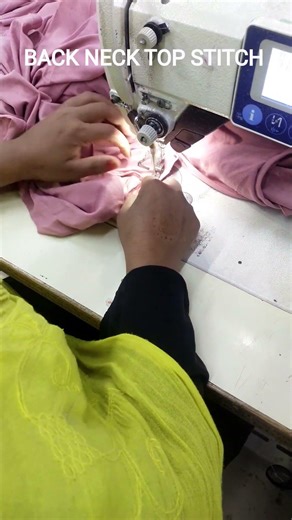 Back Neck Top Stitch #viral #shorts #shortsvideo #shortvideo #t-shirt