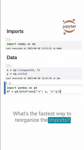 Organize Jupyter Notebooks with Keyboard Shortcuts