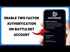 How To Enable Two Factor Authentication On Battle.net Account | Secure Battle.net Profile With 2FA