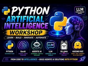 🚀Master AI with Python | GenAI, LLMs, Agentic AI & Hugging Face Workshop