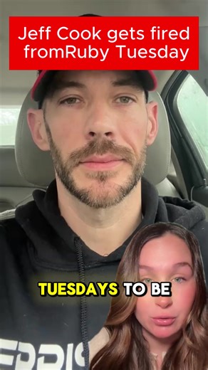 Storytime: Jeff Cook gets fired from Ruby Tuesday on Christmas. Check out all of Jeff videos and updates here #jeffcook #rubytuesday #storytime #fired #fyp