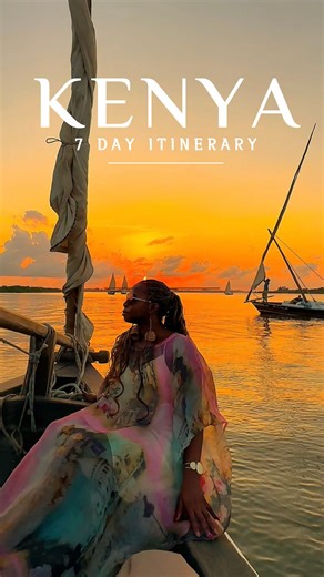 Zim on Instagram: "Is Kenya on your bucket list? Here’s the ultimate 7-day Kenya itinerary you’ll definitely want to save this perfect blend of safari, beach, and adventure. Have you been to Kenya yet? #kenya #kenyatravel #visitkenya"