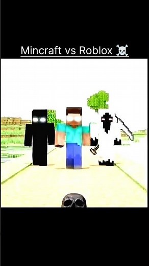 Mincraft vs Roblox ☠️