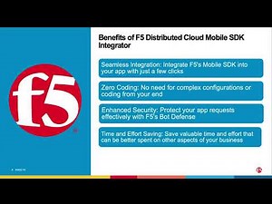 Making Mobile SDK Integration Ridiculously Easy with F5 Distributed Cloud (XC) Mobile SDK Integrator