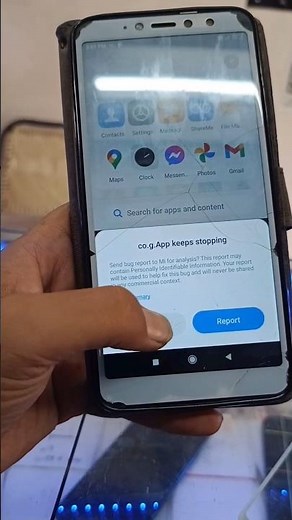 Mi Note 5 Pro co.g.App Keeps stopping problem solution | Redmi Note 5 Pro App Keeps Stopping problem