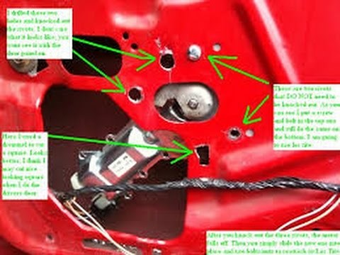 Window Motor Replace '02 Camaro 4th Gen SS Z 28 Trans Am YouTube