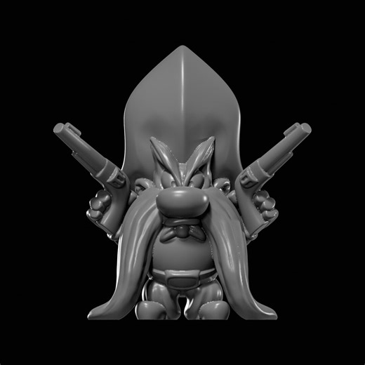 Yosemite Sam STL File for 3D Printing - Etsy