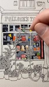 18K views · 27 reactions | Painting a window display 笠. I’ll be...