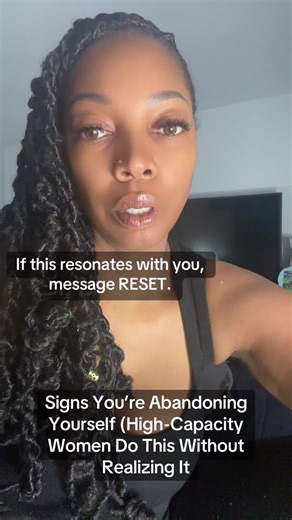 Many high-capacity women were taught to be the strong one. The responsible one. The dependable one. The one who holds everything together. But over time, that strength can turn into over-functioning. You start saying yes when you mean no. You carry emotional weight that was never yours. And eventually you realize you disappeared in the process. The real shift isn’t becoming stronger. It’s learning how to make decisions without abandoning yourself. If this resonates with you, message RESET. #High