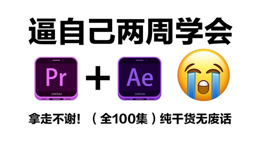 【全368集】成功上岸！2025最细自学Pr/Ae全套教程，剪辑邪术爆涨！！别再走弯路了，逼自己一个月学完，从0基础小白到剪辑大神只要这套就够了！！！