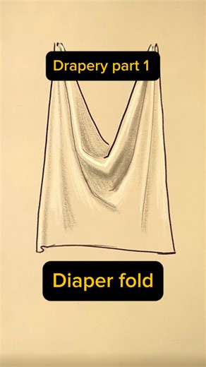 Vaibhav singh yadav | There are total 7 types of folds. And you should know each one of them to be able to draw drapery/clothes with understanding. And i will be... | Instagram