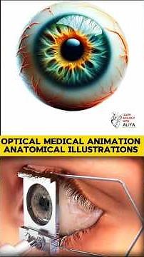 The Human Eye | Anatomical Illustrations and Medical Animations | #3d #short