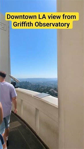View of downtown Los Angeles from Griffith Observatory