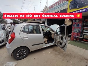 Finally My I10 Got Best Central Locking💥i10 central locking Installation 💥