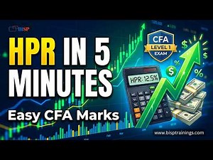 CFA Level 1 Holding Period Return Made Easy | HPR Formula Tricks to Pass Fast