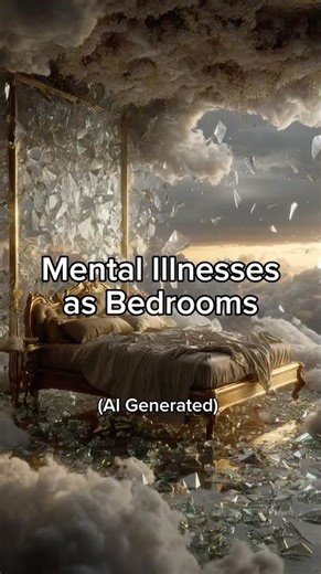 Mental Illnesses as Bedrooms | Ai Generated