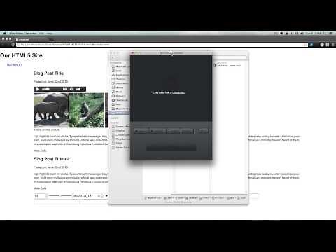 HTML5 Tutorials #16 - How To Play Audio With HTML5
