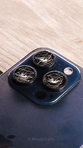 914K views · 1K reactions | Easy way to fix a cracked iPhone camera lens | 5-Minute Crafts Men | Facebook