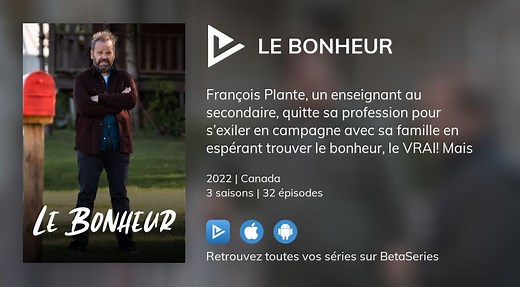 Regarder Le bonheur streaming