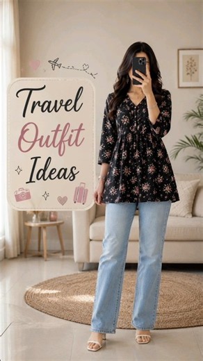 Travel Outfit Ideas ✈️ | Cute & Comfortable Travel Looks | Women’s Fashion