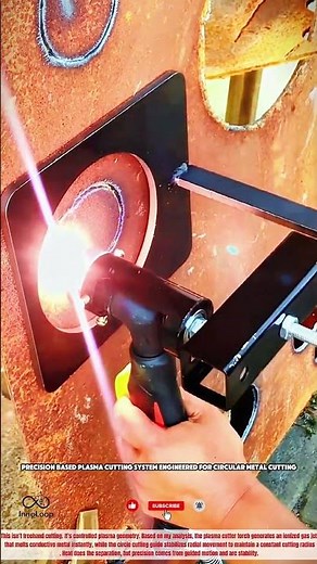 Precision Based Plasma Cutting System Engineered For Circular Metal Cutting