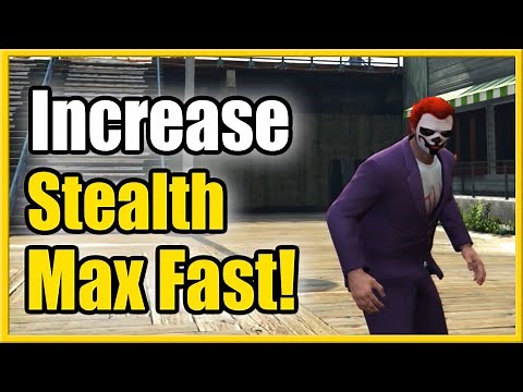 How to INCREASE Stealth and MAX it out FAST in GTA 5 Online (Easy Method!)