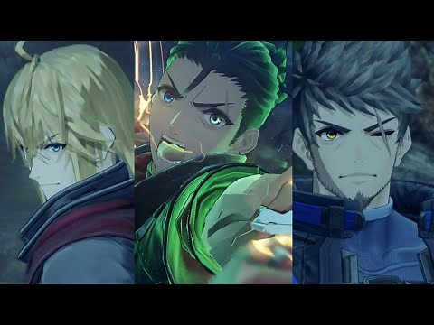 Xenoblade 3 Future Redeemed DLC: Rex, Shulk, Matthew Team-Up Cutscene