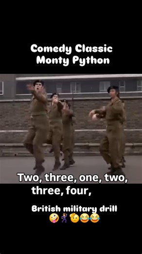 Silly... Very silly what happened to the british army in the 1970's. At least if you can believe Monty Python...🤪🕺🫡😂😂 But now to something completely different🤨🤭 #montypython #funny #classics | Hans Albert Koehle