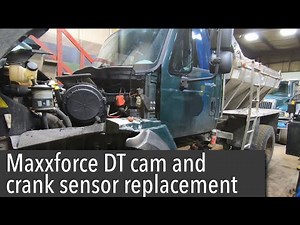 2008 International max force dt cam and crank sensor replacement