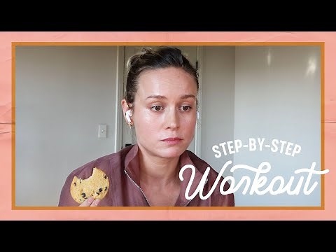 Brie Larson's Bodyweight Workout Is a Fast, Challenging Flow That Hits Every Muscle