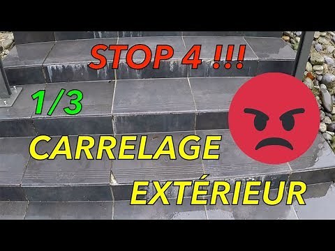 🇫🇷 COMMENT CARRELER UNE TERRASSE EXTERIEUR EN BÉTON ? 1/3 SIR 4 ✞